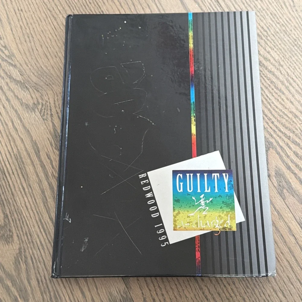 ORIGINAL 1995 REDWOOD MIDDLE SCHOOL YEARBOOK/ANNUAL/JOURNAL/SARATOGA, CALIFORNIA